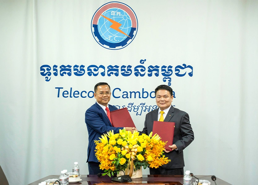 ធនាគារ ខេប៊ីប្រាសាក់ និងទូរគមនាគមន៍កម្ពុជា ចុះហត្ថលេខាលើអនុស្សរណៈនៃការយោគយល់គ្នា ដើម្បីពង្រឹងសេវាទូទាត់ឌីជីថល
